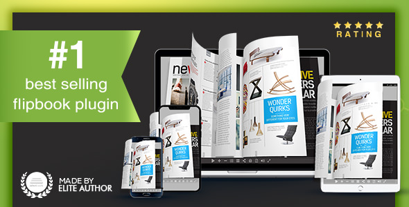 Real 3D FlipBook PDF Viewer WordPress Plugin