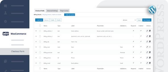 Checkout Field Editor for WooCommerce