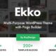 Ekko  – Multi-Purpose WordPress Theme with Page Builder - 50+ Ready to use complete websites