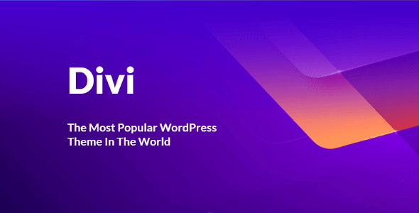 Divi – Website Builder For WordPress & WooCommerce