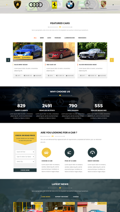 Gutenberg Car WordPress Theme