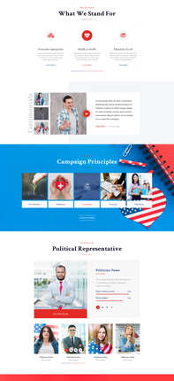 Political Campaign WordPress Theme